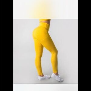 Bright Yellow Leggings